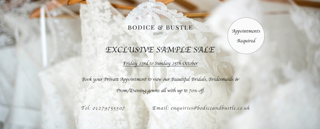 Sample sale