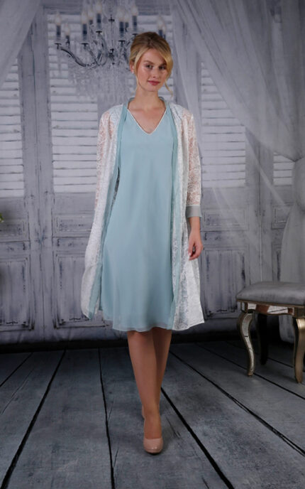 Richard designs dress mint
