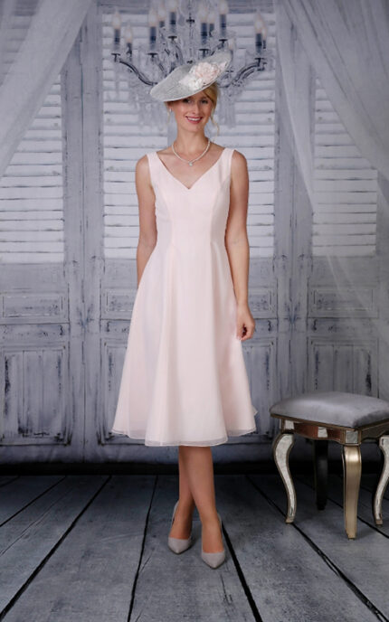 Richard designs dress baby pink