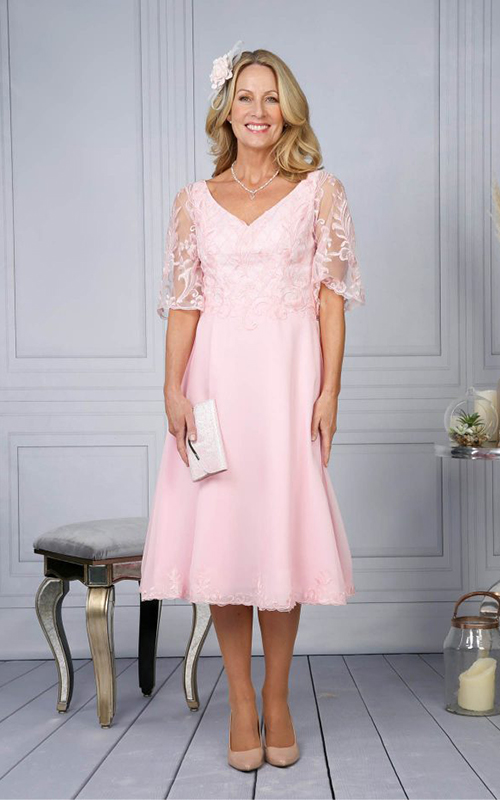 Richard Designs rose petal dress