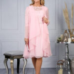 Richard Designs rose petal dress