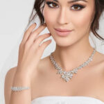 7810 Athena CUBIC ZIRCONIA COLLECTION - GLAM LUXE NECKLACE SET - CZNK151