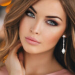 9099 Athena CUBIC ZIRCONIA COLLECTION - STARLET CHANDELIER EARRINGS - CZER670 SILVER